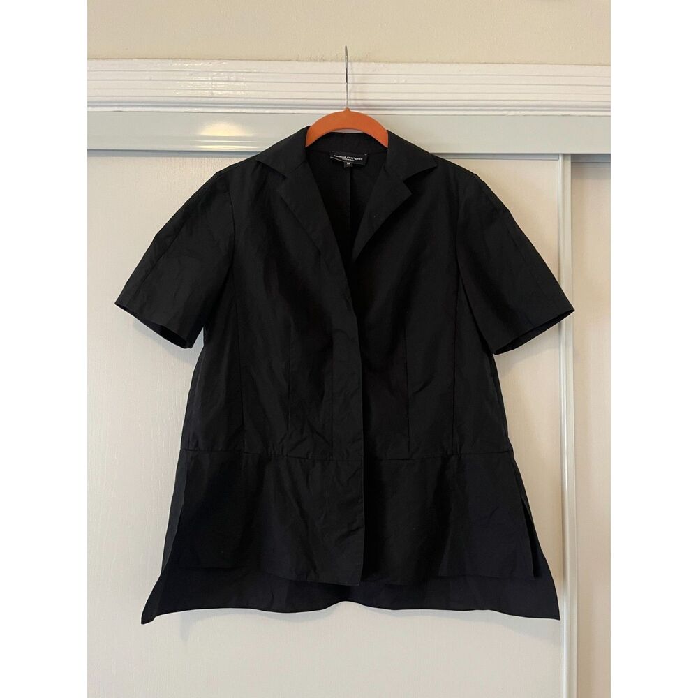 VTG 90s Narciso Rodriguez Cotton Smock Blouse - EU 38
